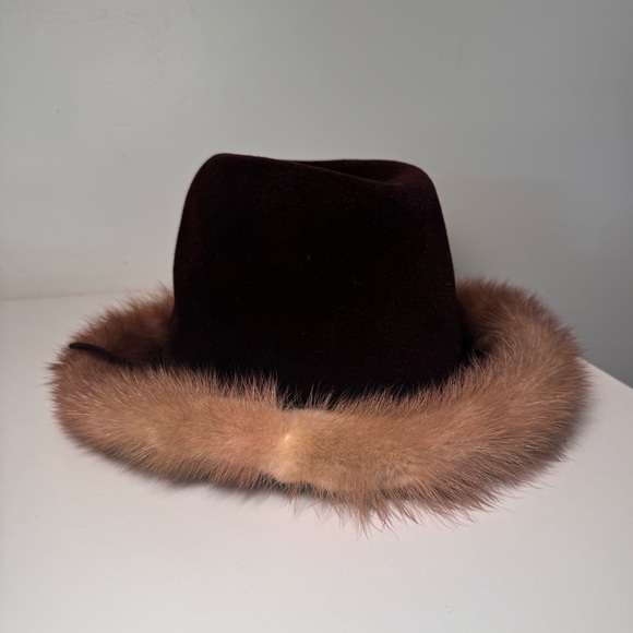 Vintage 1950’s Styled by Coralie Fur Hat